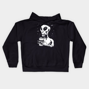 drink with ufo Kids Hoodie